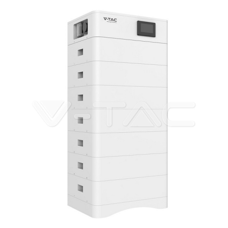 Baterii High-Voltage - Baterie HV V-TAC LiFePO4 stackabilă 20.48–35.84kWh, BMS, IP65, 6000 cicluri