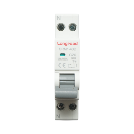 LONGROAD - Siguranta automata bipolara 1P+N 20A 4.5kA - Longroad DISMR03