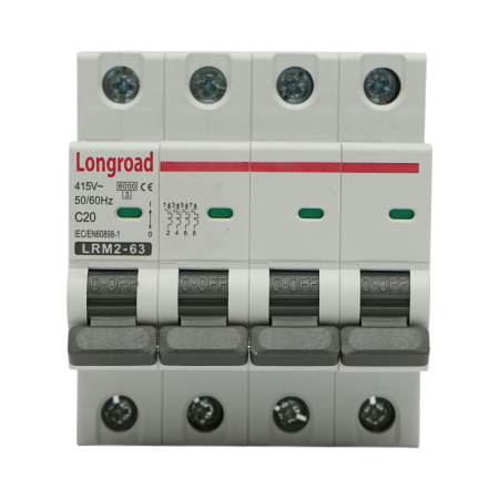 BRAND - Siguranta automata intrerupator MCB 4P, 20A, 415 VAC - Longroad BK77765
