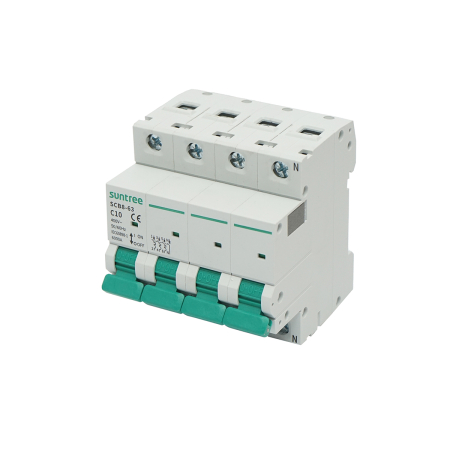 Siguranta automata tip intrerupator 3P+N 10A 400VAC - Suntree DISMB44 [1]