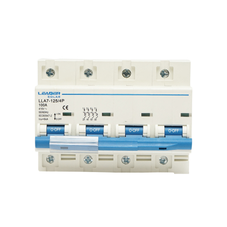 Sigurante Bipolare - Siguranta automata Leader 2P si 4P 10A-125A 415VAC pentru tablouri electrice