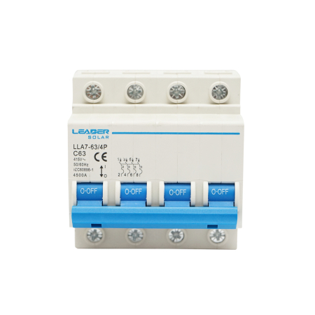 Sigurante Bipolare - Siguranta automata Leader 2P si 4P 10A-125A 415VAC pentru tablouri electrice