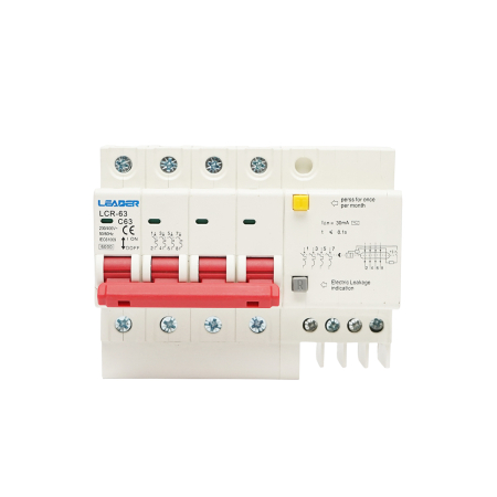 BRAND - Siguranta diferentiala 4P 32A, 63A 30mA 400VAC Leader pentru tablouri trifazate