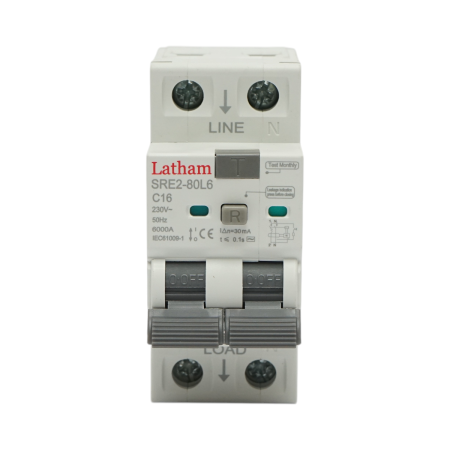 LONGROAD - Siguranta diferentiala automata RCBO 1P+N 16A, 230, VAC, 30 mA, 6 kA - Longroad BK87388