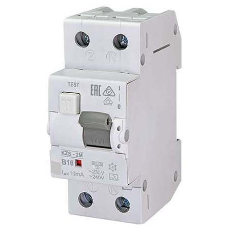 BRAND - Siguranta diferentiala RCBO ETI KZS-2M A B16 10mA 2173214
