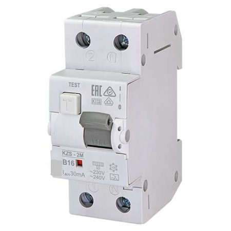 BRAND - Siguranta diferentiala RCBO ETI KZS-2M A B16 30mA 2173204