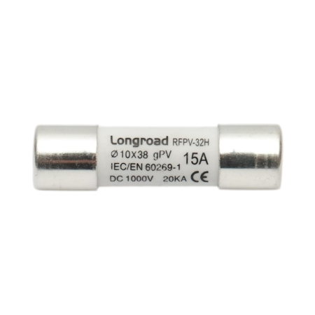 LONGROAD - Siguranta fuzibila cilindrica RFPV-32H pentru sisteme solare gPV 16A 1000 VDC - Longroad BK77756