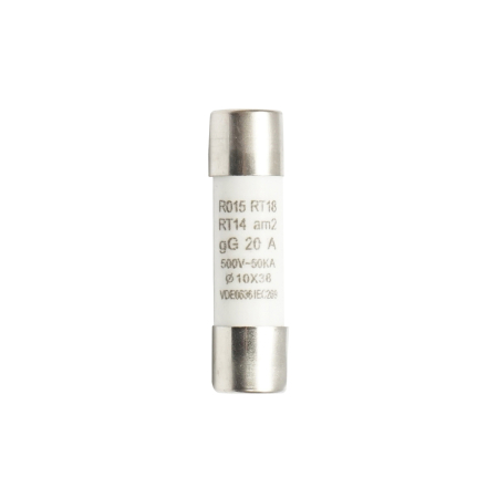 Aparataje DC - Siguranta fuzibila cilindrica RT14 20A 10x38mm DISHZ03 Breckner Germany