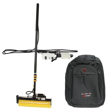 Curatare Panouri Fotovoltaice - Sistem curățare panouri solare 5.5m 24V, 220V Breckner DISLR14