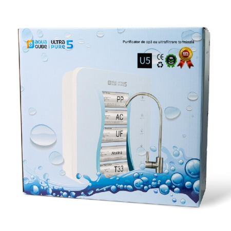 Tratarea apei - Sistem filtrare apa Aqua Qube Ultra Pure 5 WAT1431 ultrafiltrare 0,01 microni