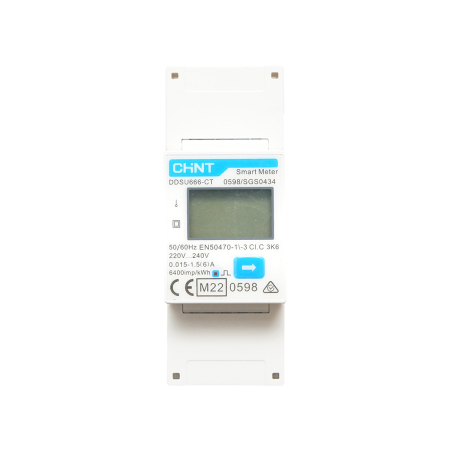 SOLAX - Smart Meter 220V DDSU666-CT cu transformator curent Split Core 200A/5A pentru invertor monofazic - Solax DISLD83