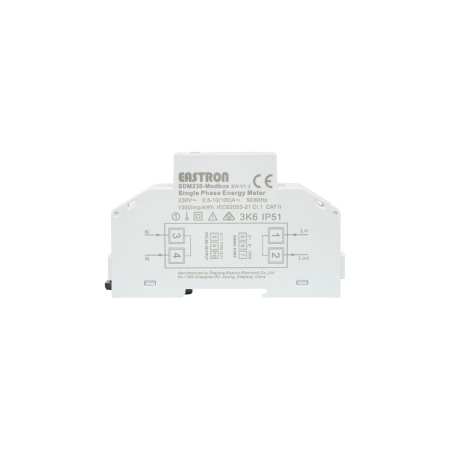 Smart Meter monofazic 220V SDM230 - Growatt DISEZ88 [2]