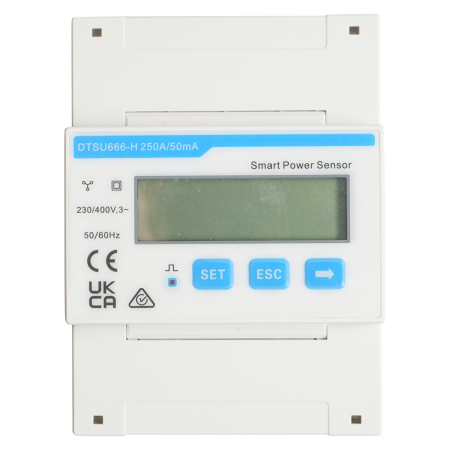 HUAWEI - Smart Meter Huawei DISLF20 trifazat 250A cu TC, RS485 Modbus (SKU DISLF20)