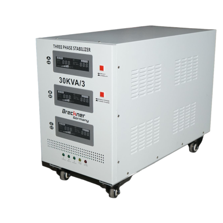 Stabilizator tensiune trifazat servomotor 15–30kVA Breckner BK69934 [1]