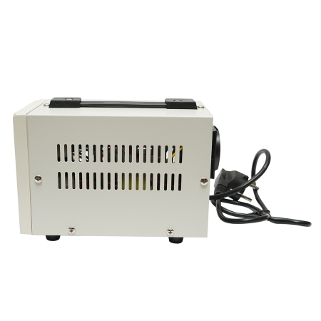 Stabilizator automat de tensiune monofazat 500 VA cu releu, 2 prize Schuko 230 V, afisaj LCD - Breckner Germany BK79718 [2]