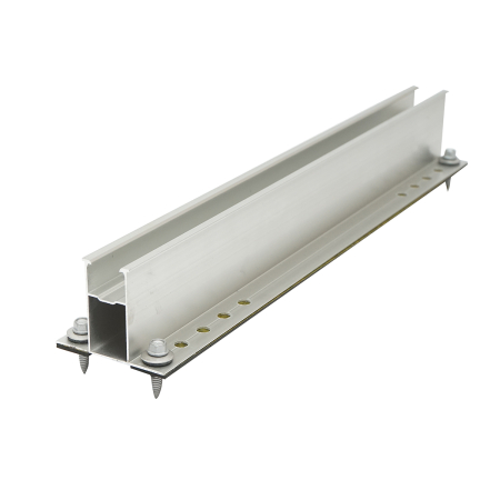 Suport bara - Suport bara 385x50mm profil H cu suruburi si garnitura EPDM BK78293 Sistem A 20mm