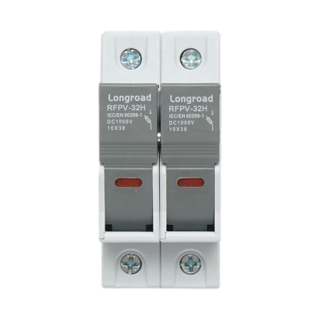 Suport soclu siguranta fuzibila DC fotovoltaic 2P 1000V Longroad RFPV-32H [2]