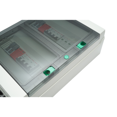 Tablou sigurante protectie fotovoltaic 5-10 kW 2 stringuri BK78003 Breckner [4]