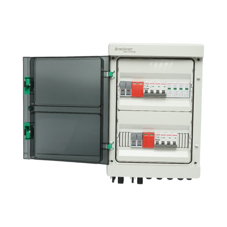 Tablou Sigurante - Tablou sigurante protectie fotovoltaic 5-10 kW 2 stringuri BK78003 Breckner
