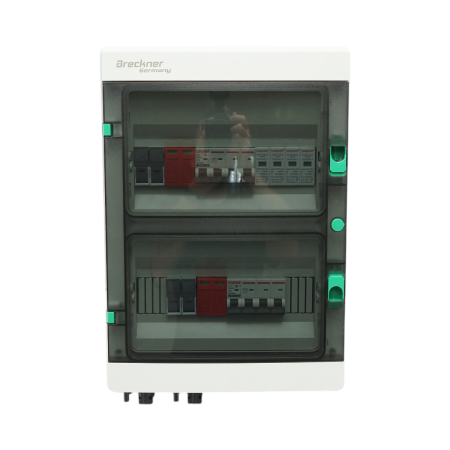 Tablou sigurante protectie fotovoltaic 5-10 kW 2 stringuri BK78003 Breckner [1]