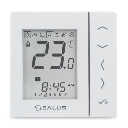 Salus VS30W – termostat incastrabil digital programabil pentru încălzire în pardoseală [1]