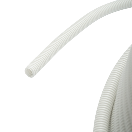 Tub flexibil copex 16 mm cu fir HDPE ignifug gri 100 m rola DISVC16 [2]