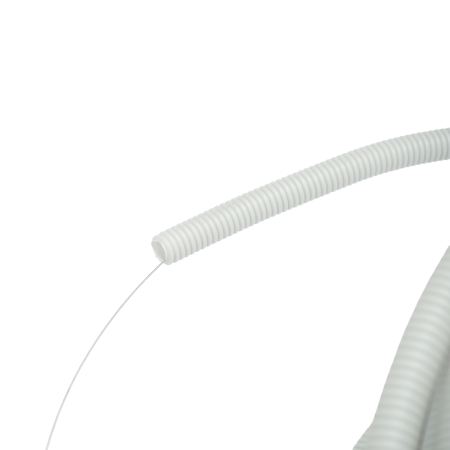 Tub flexibil copex 16 mm cu fir HDPE gri 100 m rola DISVC18 [2]