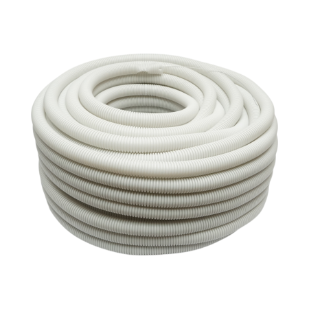 Tub flexibil copex - Tub flexibil copex 25 mm cu fir HDPE ignifug gri 50 m rola DISVC13