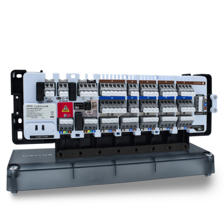 SALUS - Salus CB500 – unitate comandă încălzire în pardoseală, 5 zone, cu fir, 230 V, IP20