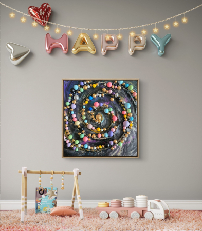 Ateliere pentru copii - Kit_ Construieste o Galaxie cu propriile mâini!