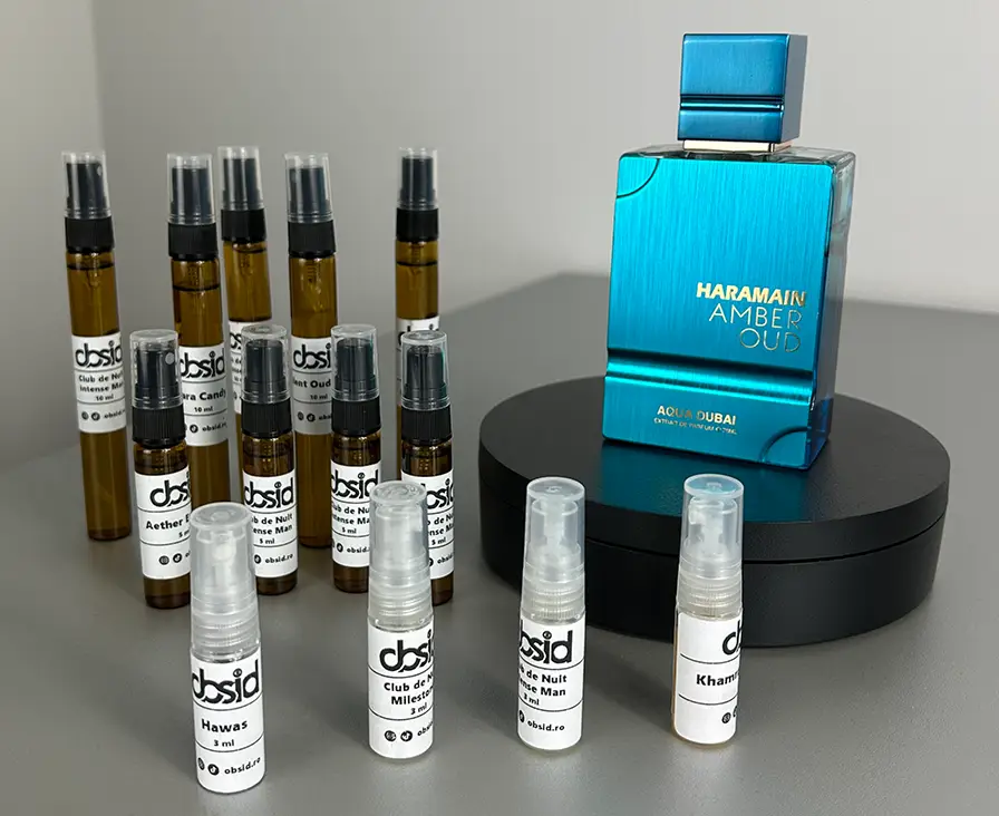 Realizarea decantării de parfumuri