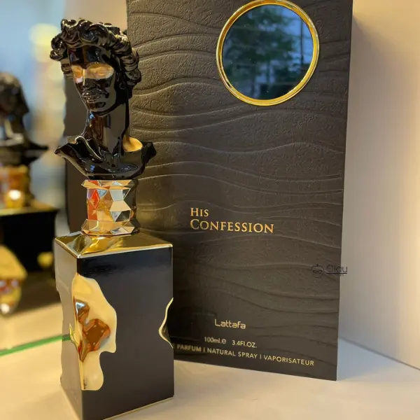 Decant 10 ml parfum Lattafa His Confession Eau De Parfum, parfum barbati [2]