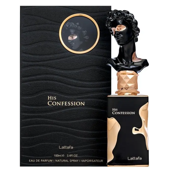 Decant 10 ml parfum Lattafa His Confession Eau De Parfum, parfum barbati [3]