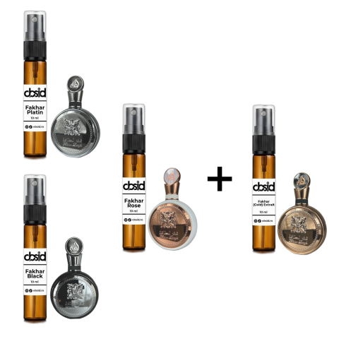 Pachete - Fakhar Collection - Set 3 Decanturi 10ml (3+1)