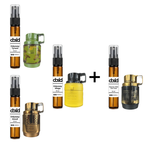 Pachete - Odyssey Collection Vol. 2 - Set 3 Decanturi 10ml (3+1)