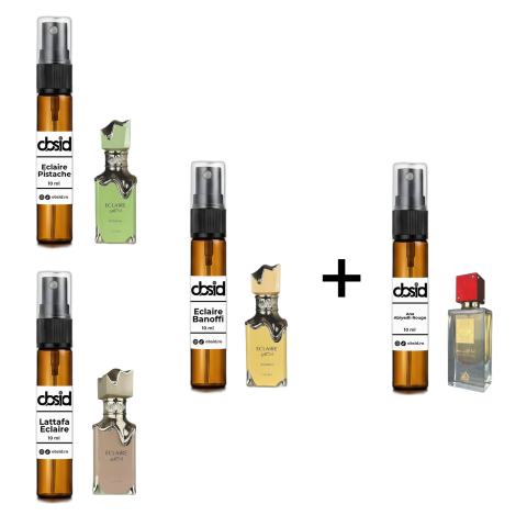 Pachete - Eclaire Collection - Set 3 Decanturi 10ml (3+1)