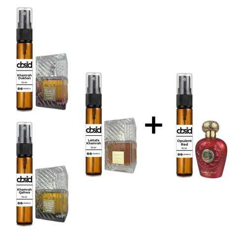 Pachete - Khamrah Collection - Set 3 Decanturi 10ml (3+1)