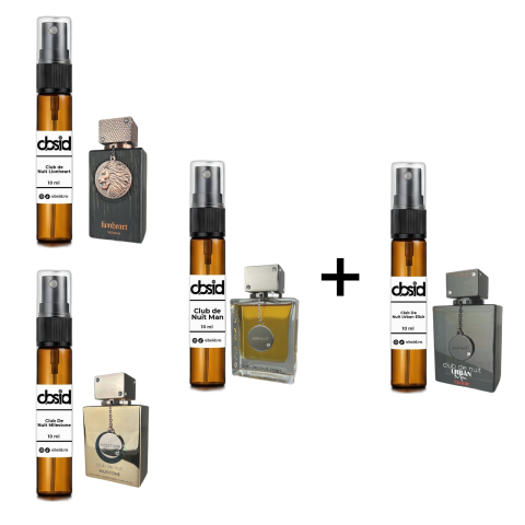 Pachete - Club de Nuit Collection Vol. 1 - Set 3 Decanturi 10ml (3+1)