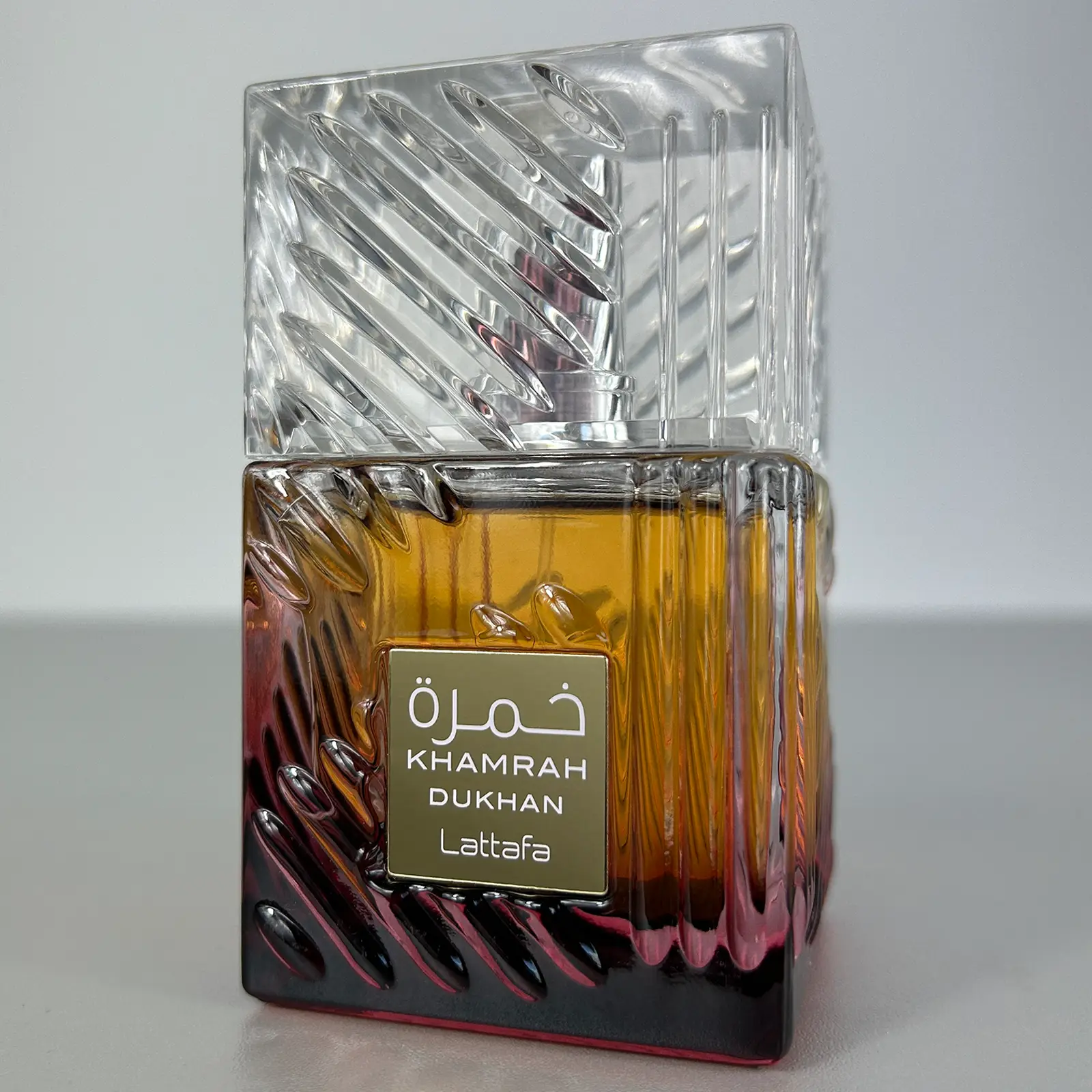 Parfumuri arăbești unisex - Decant 3 ml parfum Lattafa Khamrah Dukhan Eau De Parfum, unisex