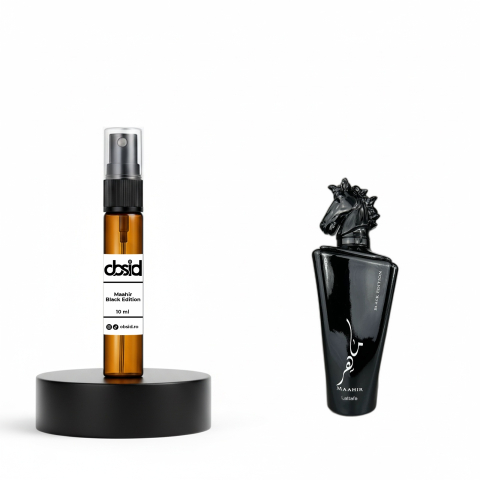 Lattafa - Decant 10 ml parfum Lattafa Maahir Black Edition Eau De Parfum Spray, parfum unisex