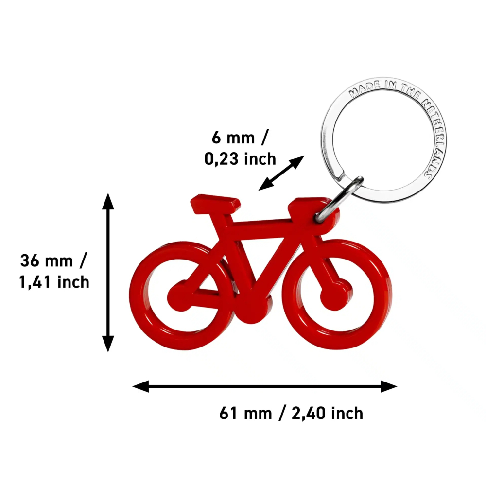 Breloc in forma de bicicleta, pentru chei, 5buc/set, culori asortate [2]