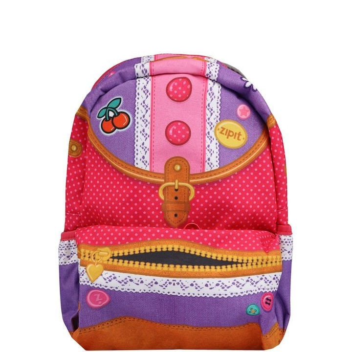Rucsac ZIPIT Adventure Young Fashion Designer, cu buzunare laterale [3]