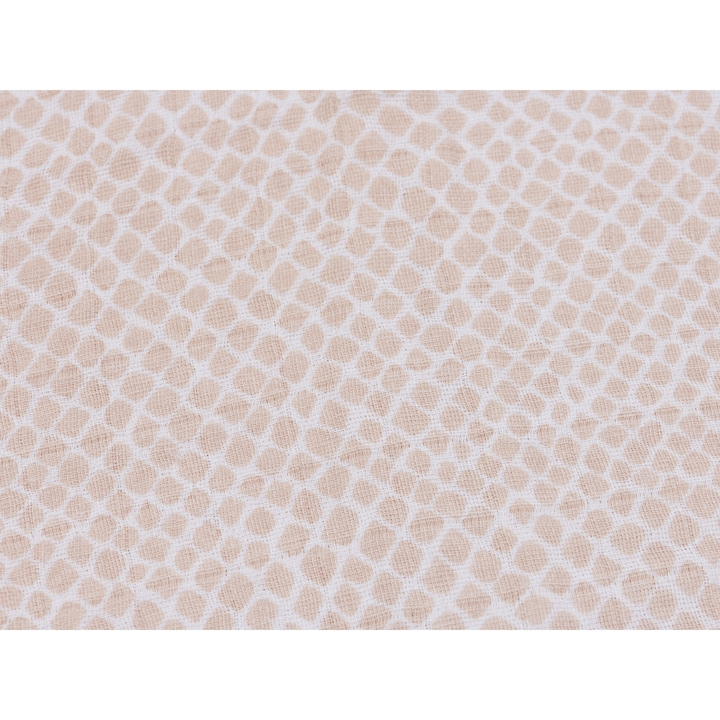 Set 2 scutece, Jollein Snake, 115x115 cm, roz [4]
