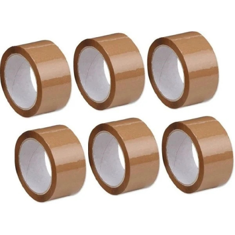 Birotica & Papetarie - Banda adeziva 48mm x 60m 6buc/set maro