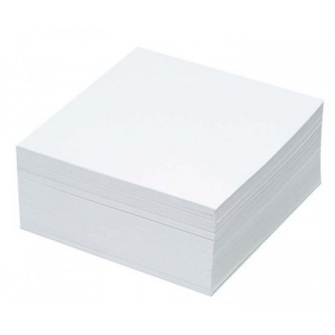 Birotica & Papetarie - Cub hartie alba ( rezerva ) 8.5 x 8.5, 500 coli