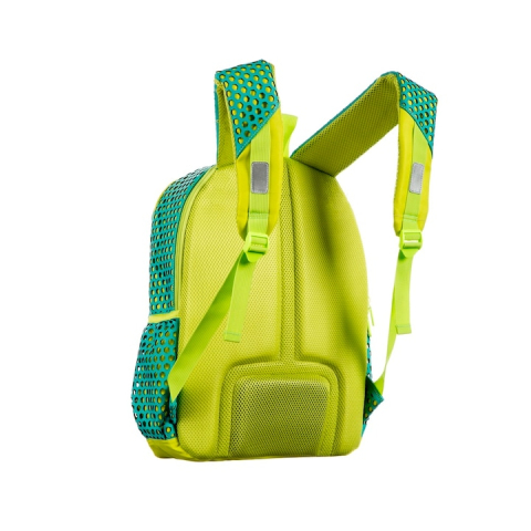 Ghiozdan ZIPIT Mesh Light Blue & Green, cu buzunare laterale, 35 x 17 x 45 cm [1]