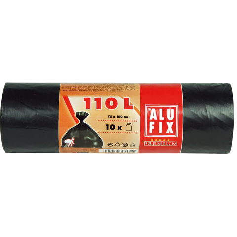 Bacanie - Saci menajeri ALUFIX, 110L 10 bucati