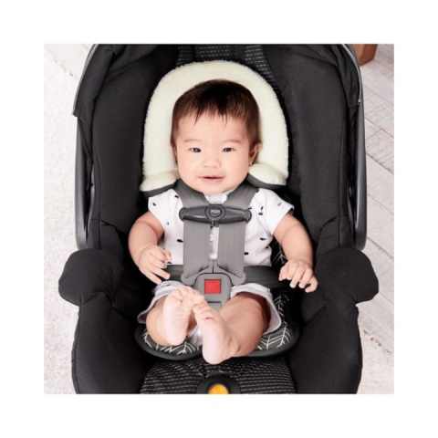 Salteluta suport pentru carucior, SKIP HOP, Stroll & Go, Cool Touch, dungi, gri [2]