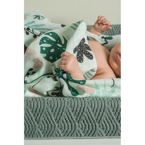 Scutece, Jollein, Multifunctional, Material Bumbac De Calitate Superioara, 0% Substante Chimice Nocive, 70 X 70 Cm, Set 4 Bucati [1]