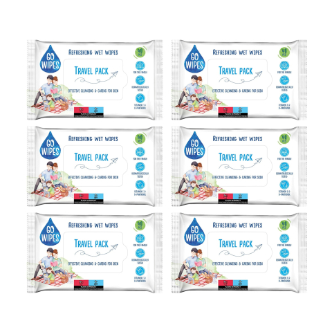 Jucarii, Copii & Bebe - Servetele umede universale, 6 pachete x 40 buc, GoWipes